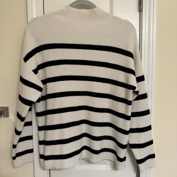 MANGO Striped Rib Sweater - Picture 6 of 8
